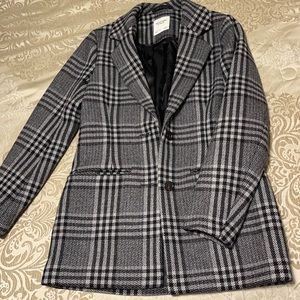 Abercrombie & Fitch plaid coat